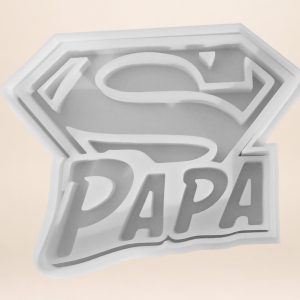 molde de galletas super papá