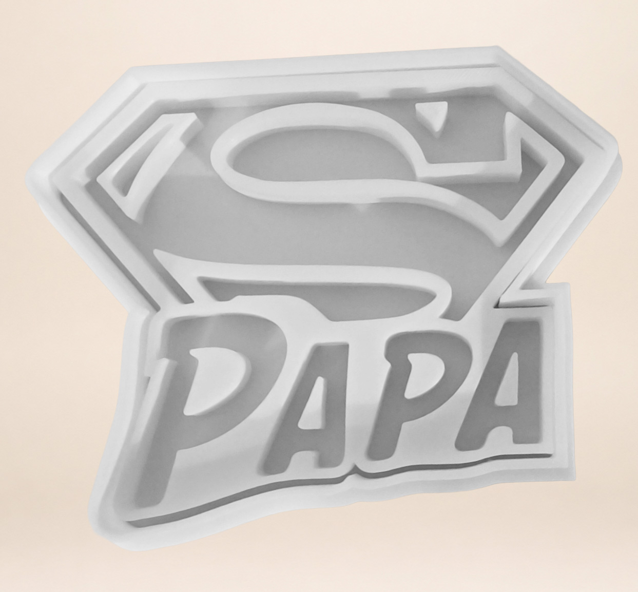 molde de galletas super papá molde de galletas super papá