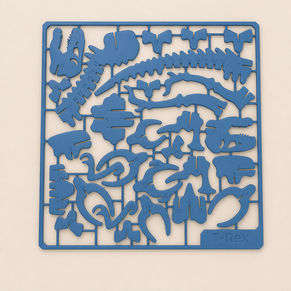 puzzle t rex azul puzzle t rex azul